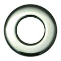 Midwest Fastener Flat Washer, Fits Bolt Size 9/16" , Steel Chrome Plated Finish, 10 PK 74356